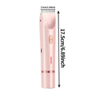 Dual-Use Charging Electric Hair Trimming Tool for Ladies, Cordless Washable Device