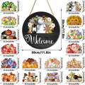 🔥 LIMITED-TIME 50% OFF — 16 Pcs Interchangeable Welcome Sign for Front Door